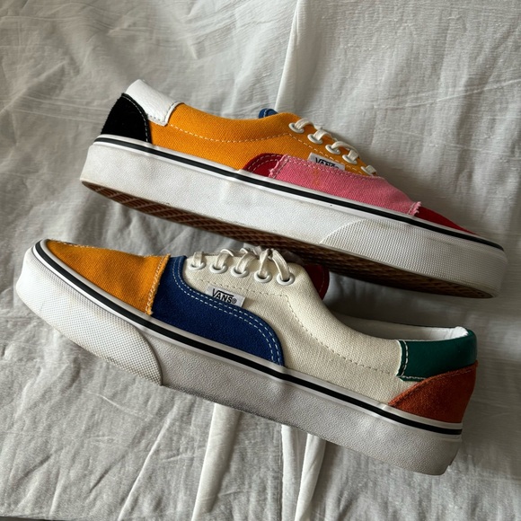 VANS Era Patchwork Shoes M7/W8.5 Multicolor - Picture 7 of 10
